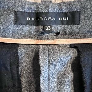 Barbara Bui Grey Wool Trousers